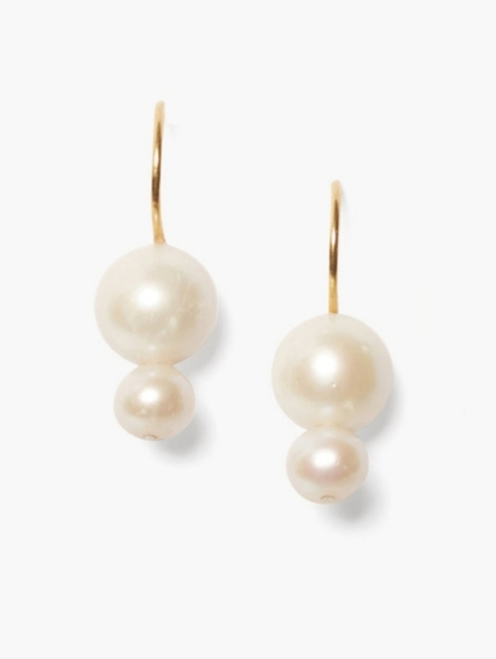 Anthropologie Pearl Drop Earrings